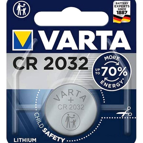 VARTA μπαταρία λιθίου CR2032, 3V, 1τμχ