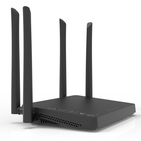 AIRLIVE mesh router W6184QAX, Wi-Fi 6, 1800Mbps AX1800, 4x Gigabit ports
