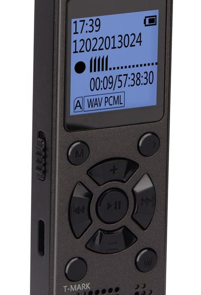 Ψηφιακό καταγραφικό ήχου V618, 32GB, 700mAh, μαύρο