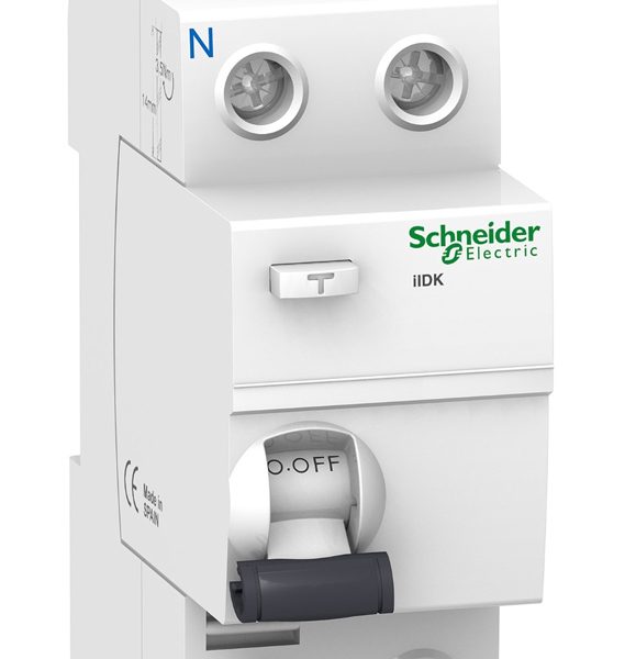 SCHNEIDER ELECTRIC διακόπτης διαρροής Acti9 iIDK, 2P, 40A 30mA, τύπου AC