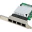 POWERTECH κάρτα επέκτασης PCIe σε 4x RJ45 ST7387