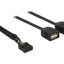 DELOCK καλώδιο USB-A interface σε 2x USB Type-A female 83823